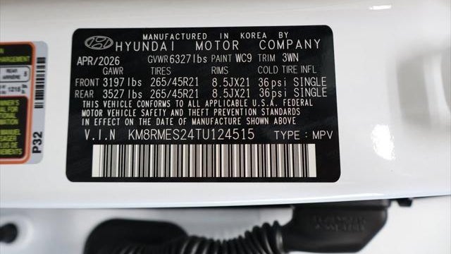 2026 Hyundai PALISADE Calligraphy