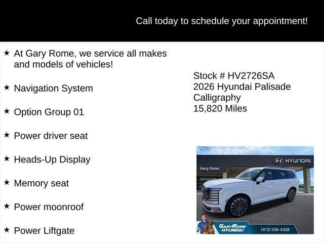2026 Hyundai Palisade - $46,986