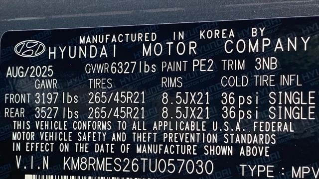 2026 Hyundai PALISADE Calligraphy