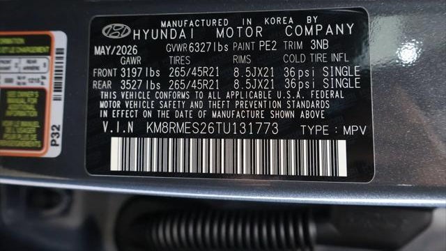 2026 Hyundai PALISADE Calligraphy