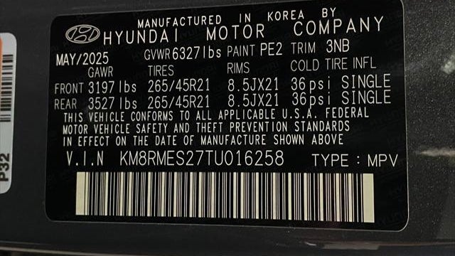 2026 Hyundai PALISADE Calligraphy