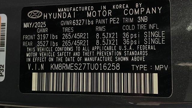2026 Hyundai PALISADE Calligraphy