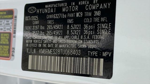 2026 Hyundai PALISADE Calligraphy