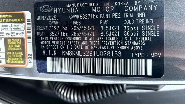 2026 Hyundai PALISADE Calligraphy