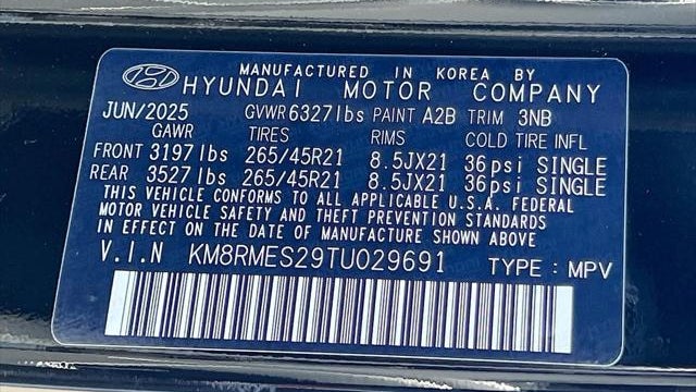 2026 Hyundai PALISADE Calligraphy