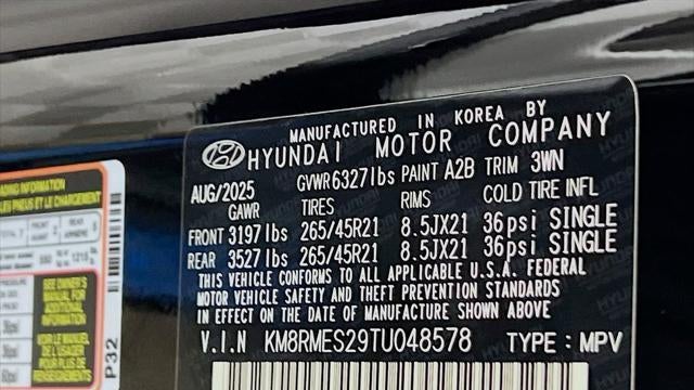 2026 Hyundai PALISADE Calligraphy