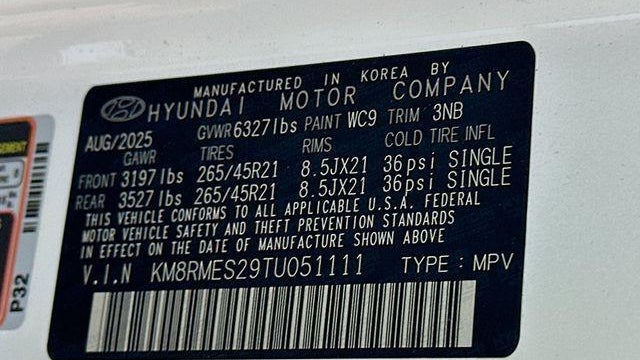 2026 Hyundai PALISADE Calligraphy