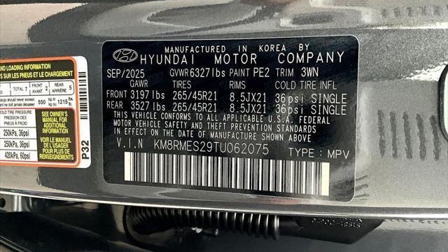 2026 Hyundai PALISADE Calligraphy