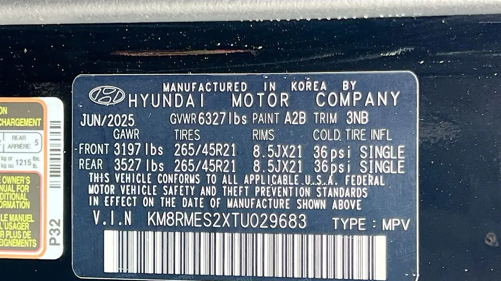 2026 Hyundai PALISADE Calligraphy