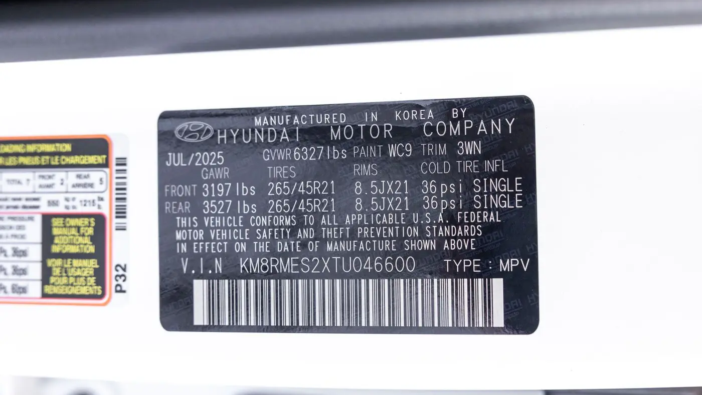 2026 Hyundai PALISADE Calligraphy