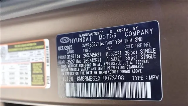 2026 Hyundai PALISADE Calligraphy