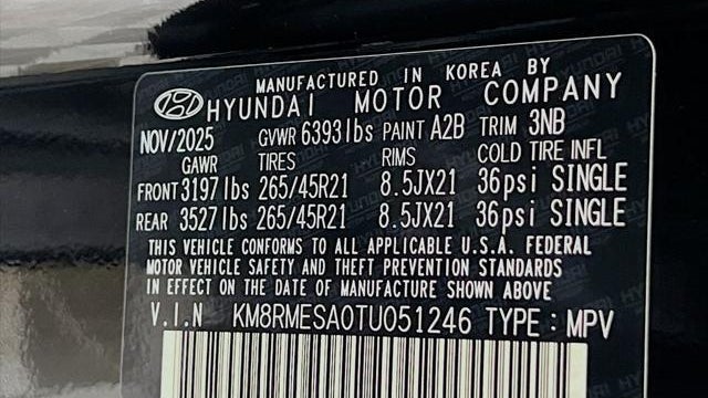 2026 Hyundai PALISADE Hybrid Calligraphy
