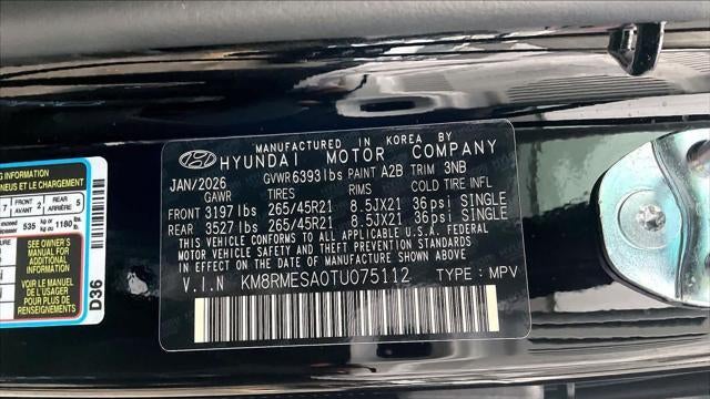 2026 Hyundai PALISADE Hybrid Calligraphy