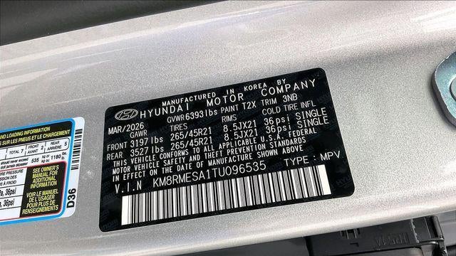 2026 Hyundai PALISADE Hybrid Calligraphy