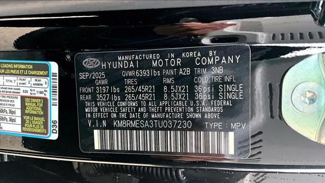 2026 Hyundai PALISADE Hybrid Calligraphy