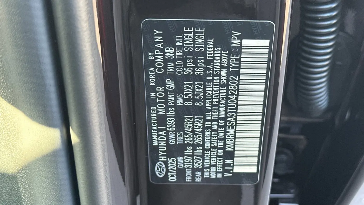 2026 Hyundai PALISADE Hybrid Calligraphy