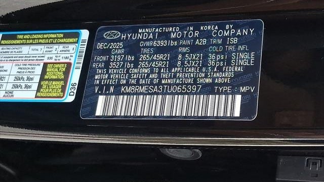 2026 Hyundai PALISADE Hybrid Calligraphy
