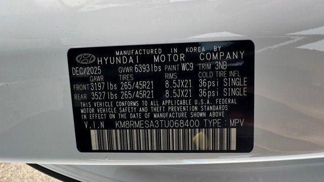 2026 Hyundai PALISADE Hybrid Calligraphy