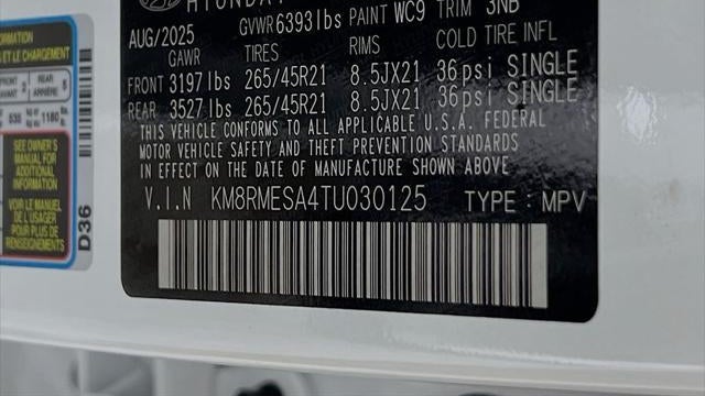2026 Hyundai PALISADE Hybrid Calligraphy