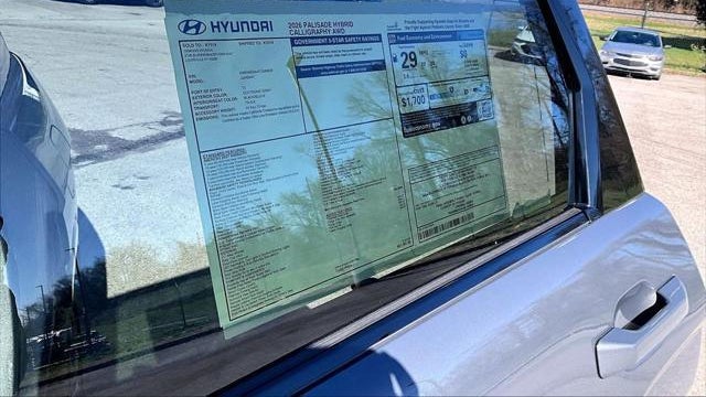 2026 Hyundai PALISADE Hybrid Calligraphy