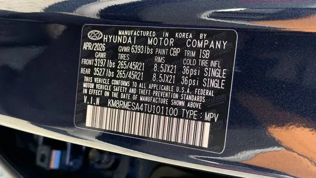2026 Hyundai PALISADE Hybrid Calligraphy