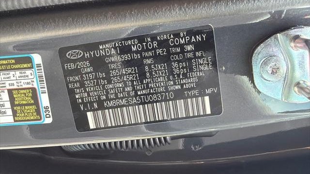 2026 Hyundai PALISADE Hybrid Calligraphy