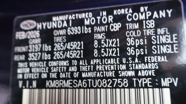 2026 Hyundai PALISADE Hybrid Calligraphy