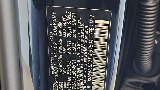 2026 Hyundai PALISADE Hybrid Calligraphy