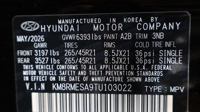 2026 Hyundai PALISADE Hybrid Calligraphy