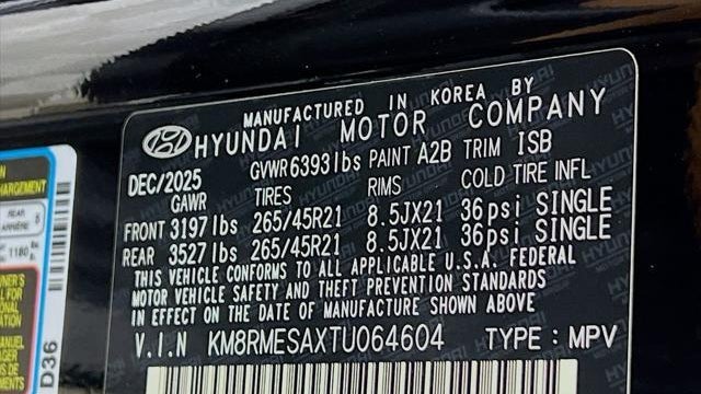 2026 Hyundai PALISADE Hybrid Calligraphy