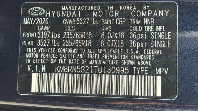 2026 Hyundai PALISADE SEL Premium