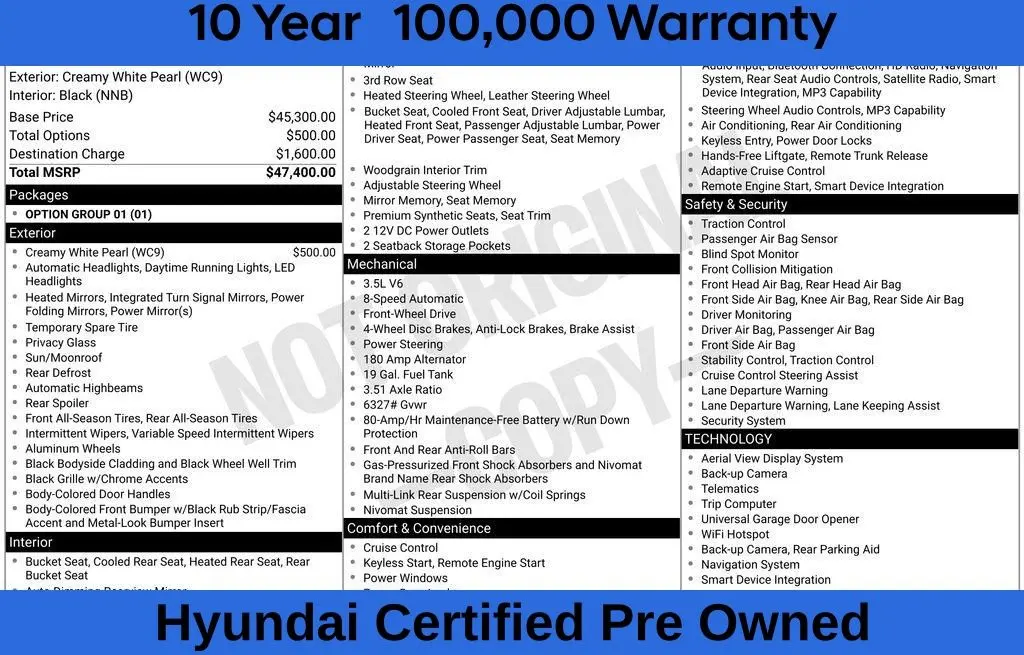 2026 Hyundai Palisade - $38,000