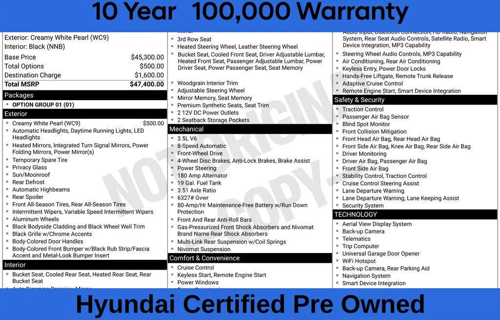 2026 Hyundai Palisade - $37,500