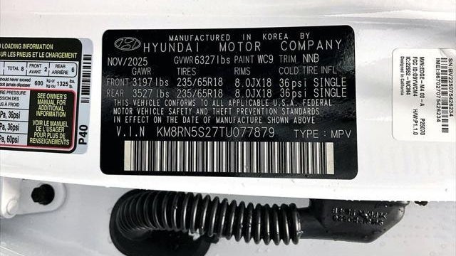 2026 Hyundai PALISADE SEL Premium