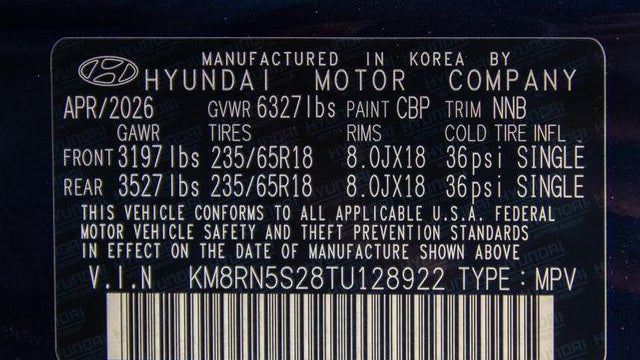 2026 Hyundai PALISADE SEL Premium
