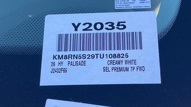 2026 Hyundai PALISADE SEL Premium
