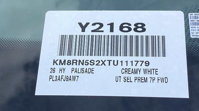 2026 Hyundai PALISADE SEL Premium