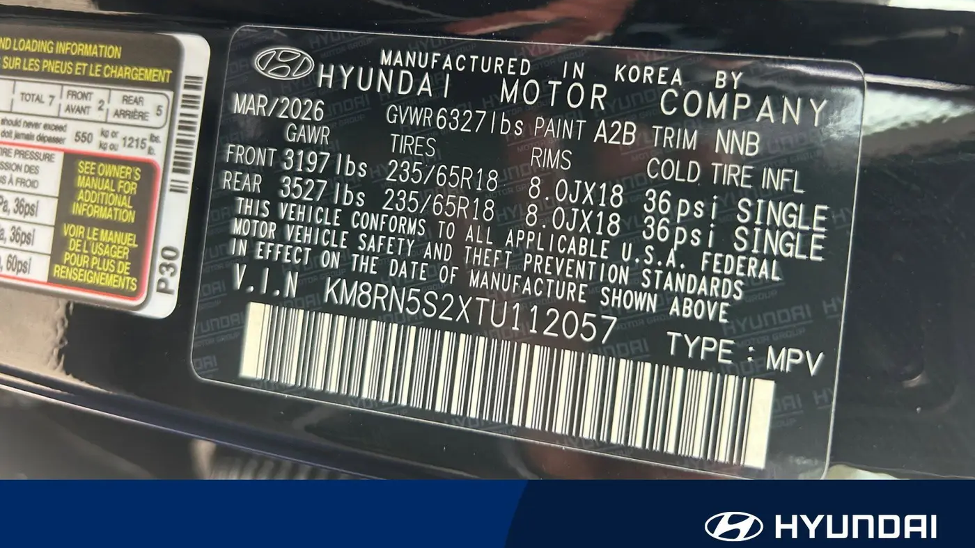 2026 Hyundai PALISADE SEL Premium