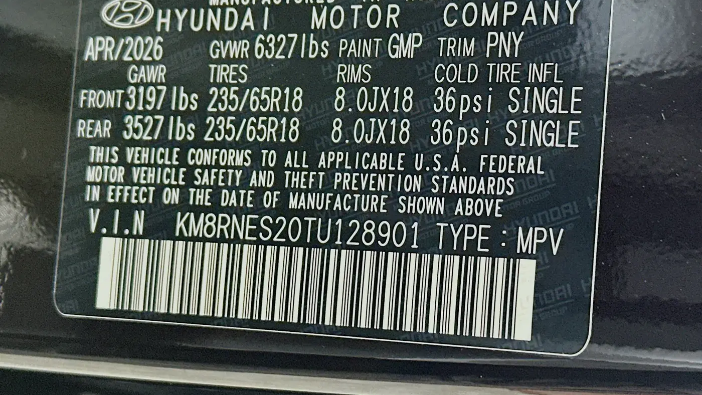 2026 Hyundai PALISADE SEL Premium