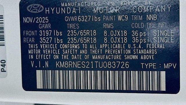 2026 Hyundai PALISADE SEL Premium
