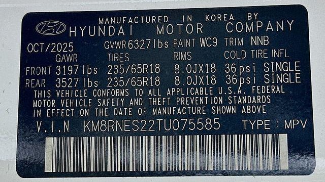 2026 Hyundai PALISADE SEL Premium