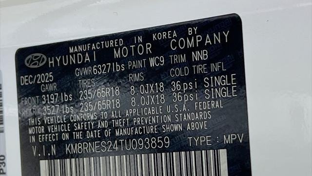2026 Hyundai PALISADE SEL Premium