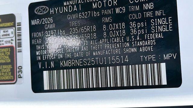 2026 Hyundai PALISADE SEL Premium