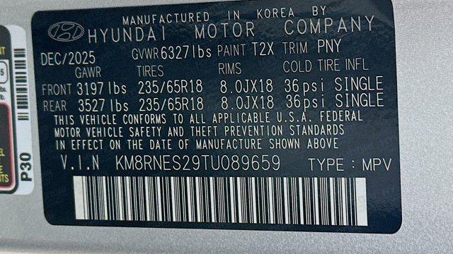 2026 Hyundai PALISADE SEL Premium