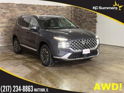 2022 Hyundai Santa FE Hybrid AWD Blue 4DR Crossover