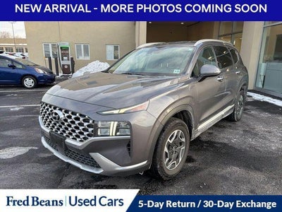 2021 Hyundai Santa FE Hybrid AWD Blue HEV 4DR Crossover