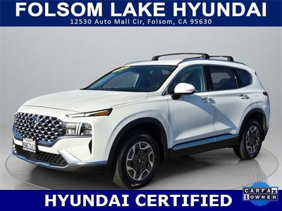 2021 Hyundai Santa FE Hybrid AWD Blue HEV 4DR Crossover