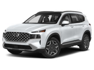 2022 Hyundai SANTA FE Hybrid with Quartz White Exterior