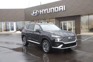 2022 Hyundai SANTA FE Hybrid with Twilight Black Exterior