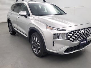 2022 Hyundai SANTA FE Plug-In Hybrid with Shimmering Silver Exterior